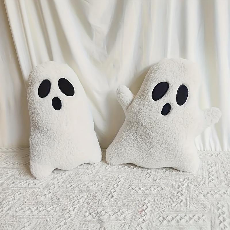 Подарок на Хэллоуин Белый призрак Мебель для площадки Аксессуары Забавная подушка-призрак Плюшевые игрушки