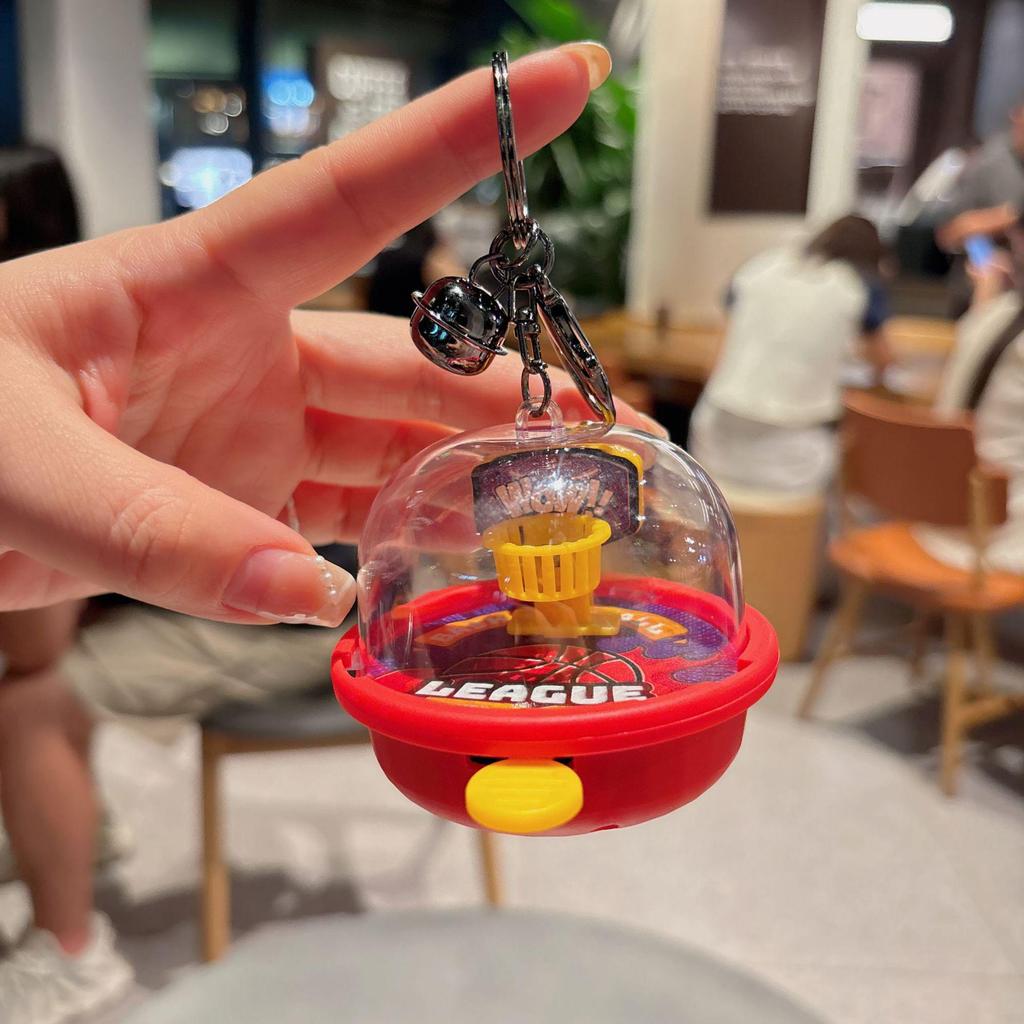 Мультяшная брелок-игрушка для баскетбола - Модный подвеска для рюкзака и подарок для детей из игровых автоматов