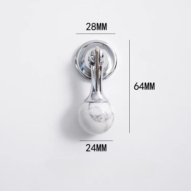 Французская роскошь, Ручка для дверцы шкафа, Дверца гардероба, Ящик, Античный стиль, Дерево грецкого ореха, Круглый шар, Новый китайский стиль, Подвесная маленькая ручка