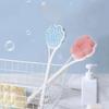 Silicone Bath Back Brush Long Handle Bathroom Back Scrubber Shower Massage Brushes  for Bathing
