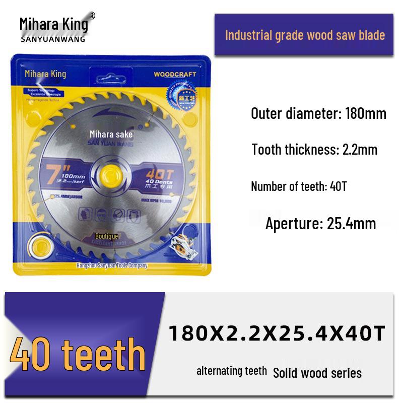 Деревообрабатывающий угловой шлифовальный пильный диск - Сплавной отрезной диск для дерева, Размеры 4/5/7/9 дюймов