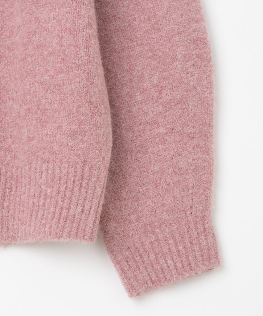 MILLO ARCHIVE Crop Silhouette Knit [Melange Pink]
