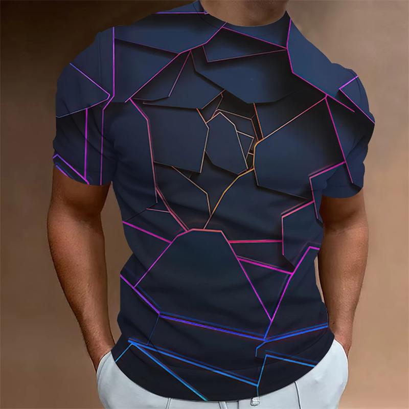 Модная футболка для мужчин, футболки с 3D-принтом для мужчин, уличные дизайнерские футболки с коротким рукавом, свободные футболки больших размеров, повседневные футболки