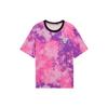 Anti-Wu Series Deceptive Tactics Tie-Dye Футболка с принтом черепа, круглым вырезом и короткими рукавами, мужские топы, розовый, фиолетовый, AHSS389-5