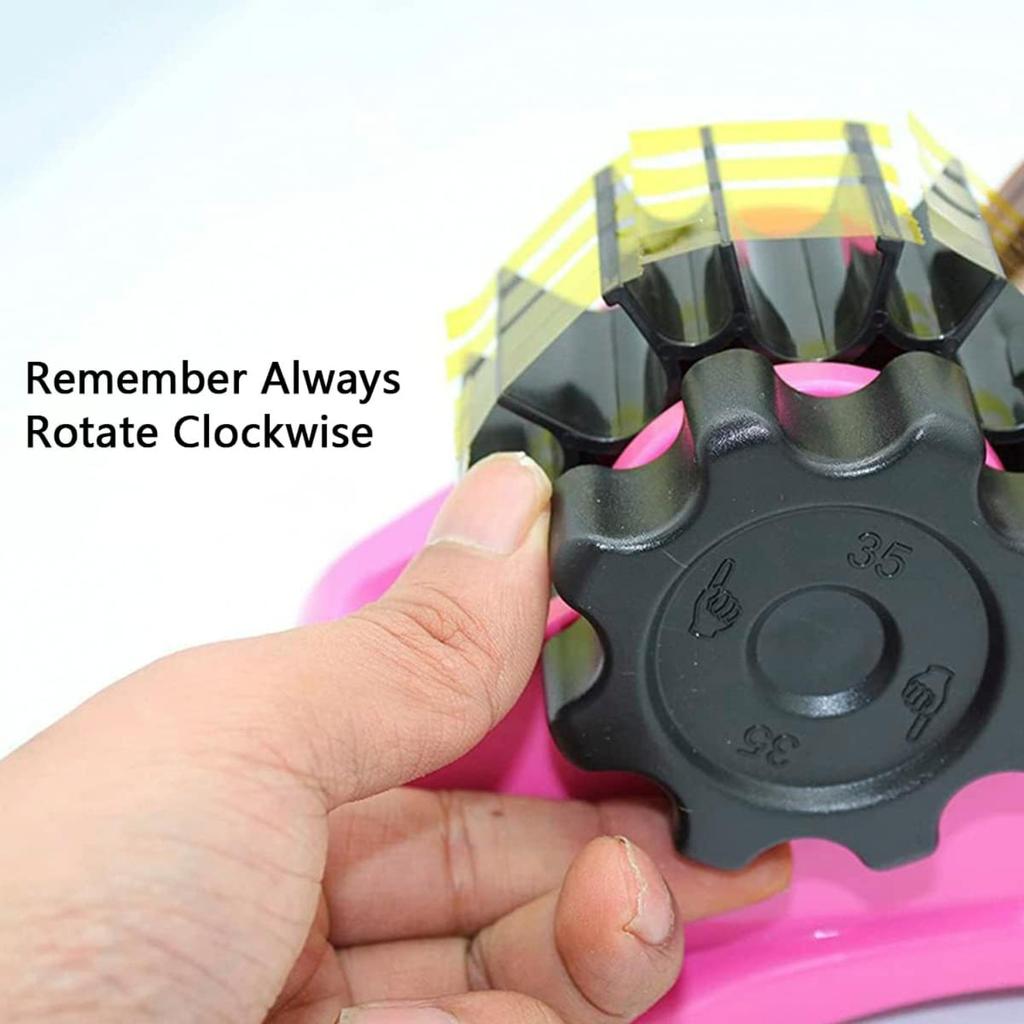 Heat Tape Dispenser, Semi-Automatic Desk Tape Dispenser with Compartment Slots Multiple Roll Cut Heat Tape Dispenser Sublimation for Heat Transfer