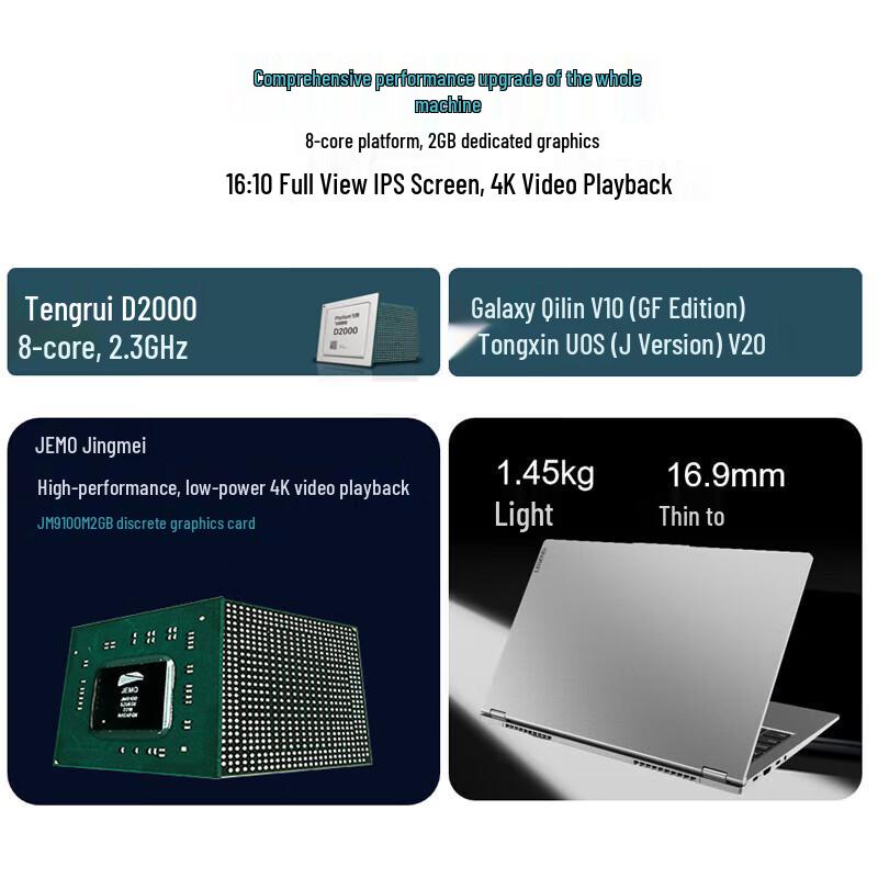 Lenovo Zongwei CF4720J Xinchuang Laptop (CN version)
