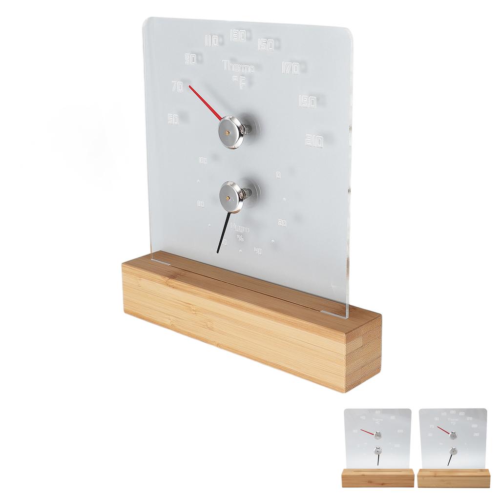 2 в 1 датчик температуры сауны гигрометр с белой светодиодной подсветкой измерение влажности температуры для