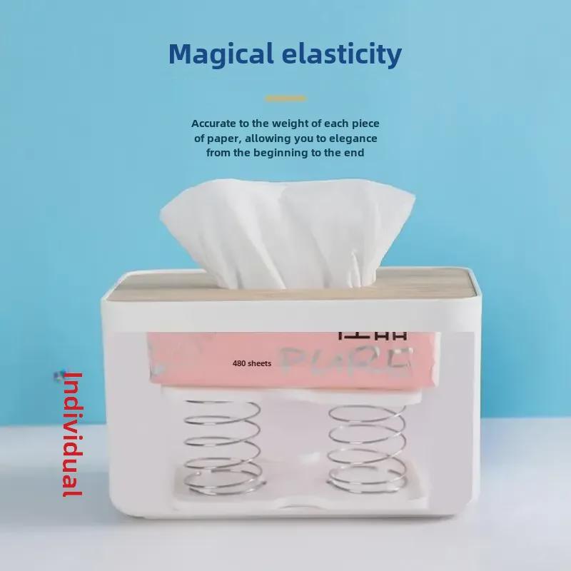 Автоматический двойной пружинный подъемный кронштейн для коробки с салфетками