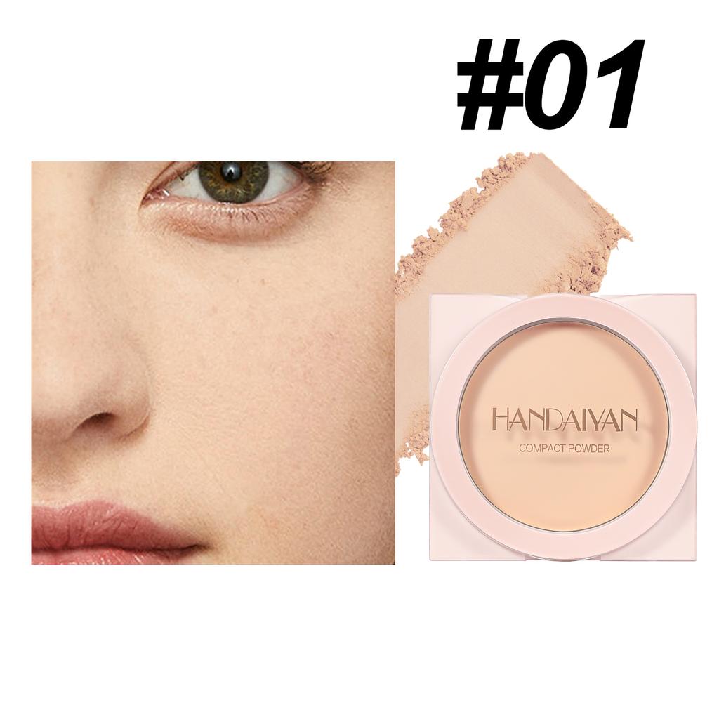 Oil Control Finishing Powder Light Breathable Hide Pores Waterproof Sweat-proof Wet and Dry Matte Powder Face Makeup