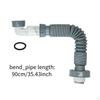 Kitchen Sink Drain Hose Deodorizing Easy To Install Pipe Lengthened for Washbasin