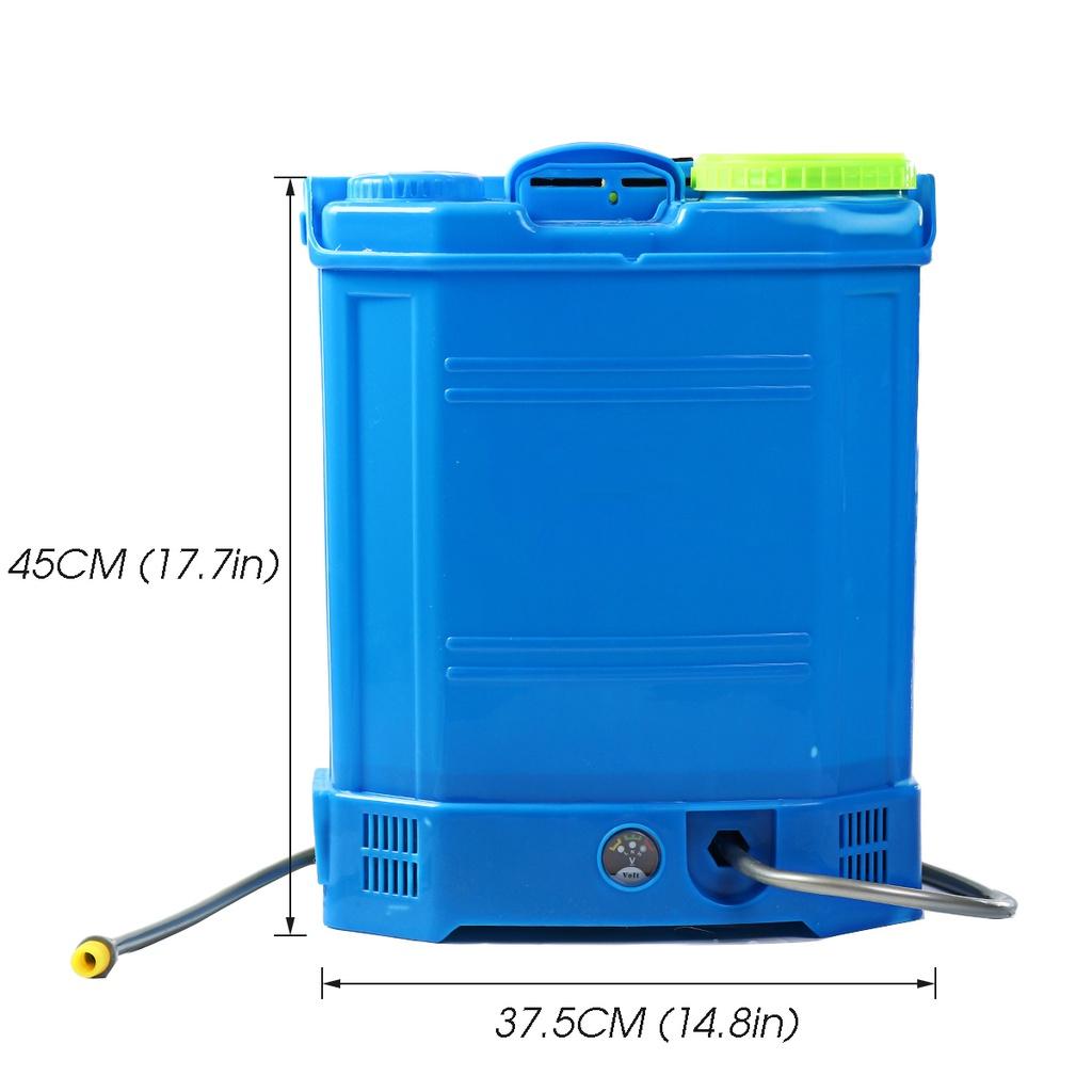 Электрический опрыскиватель 220 В, интеллектуальный сельскохозяйственный дозатор пестицидов, садовое оборудование, перезаряжаемая свинцово-кислотная батарея 20 л