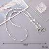Beaded Pearl Strap Crossbody Chain DIY Doll Chain Portable Bag Chain