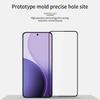 For Oppo Reno14 Pro 5G Screen Protector MOFI 9H Full Glue Full Coverage High Aluminum-Silicon Glass Film