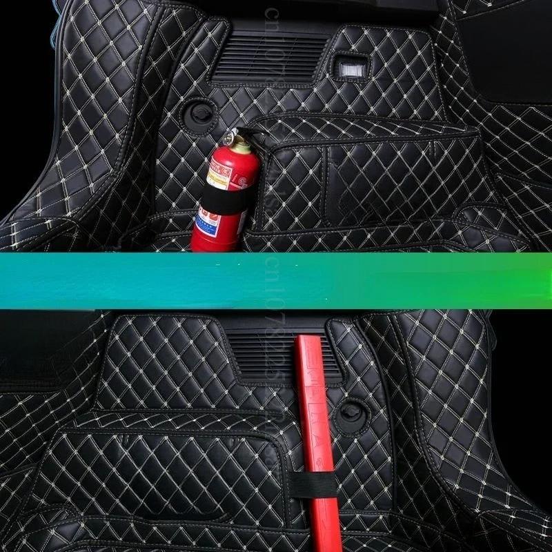 Индивидуальный коврик в багажник для Chery Tiggo 7Pro Max 7 Pro Кожаный Водонепроницаемый Полное покрытие Вкладыш в багажник Аксессуары для тюнинга интерьера