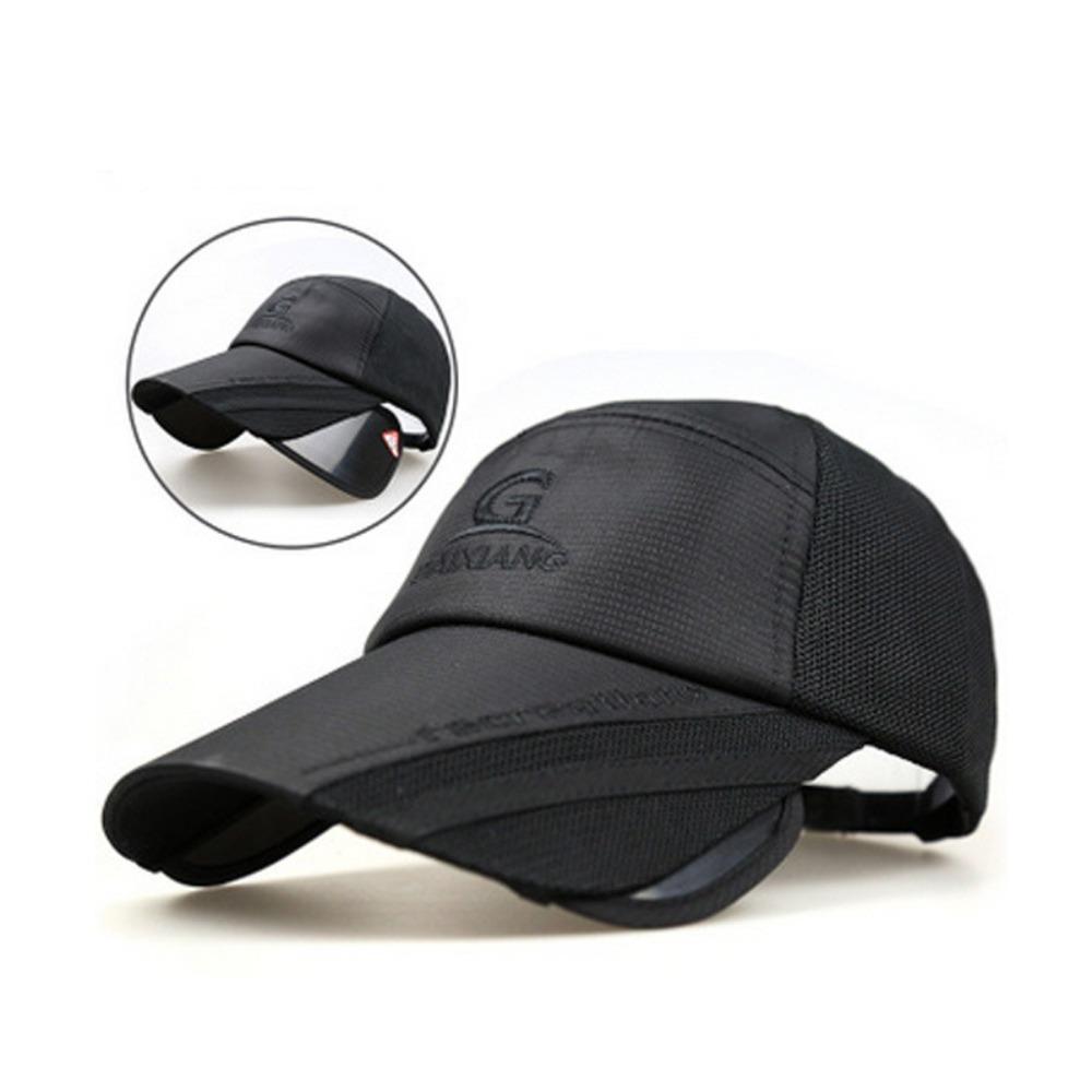 UV Protection Long Visor Baseball Cap Waterproof Men's Sunshade Cap Outdoor