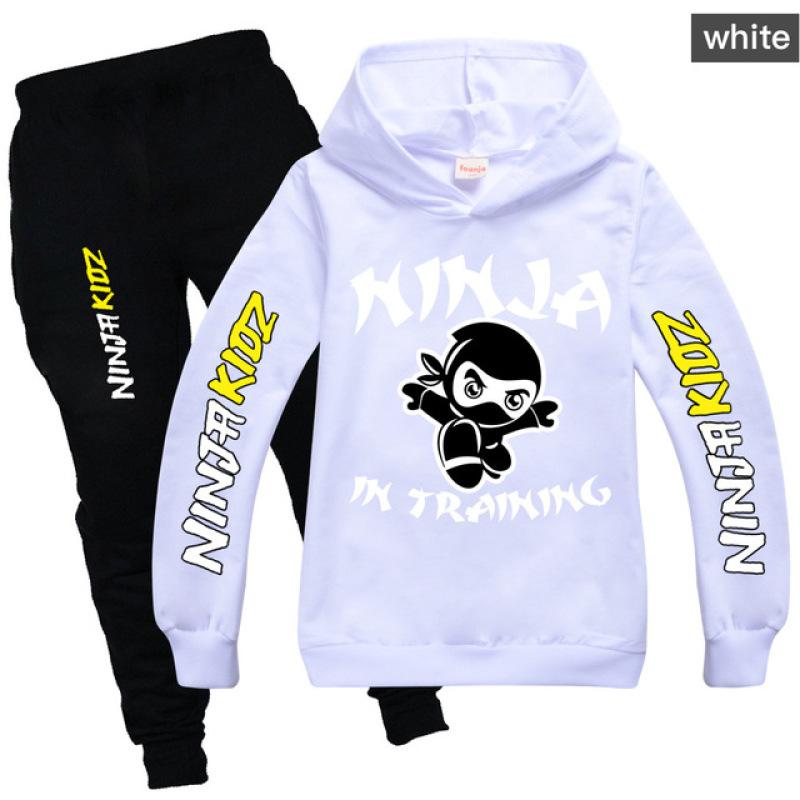 NINJA KIDZ Детский бутик одежды, оптовая продажа, хлопковая детская одежда, футболка для девочек, штаны, костюм, школьная одежда для мальчиков, толстовки для маленьких детей