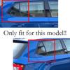 For Skoda Fabia 2015 2016 2017 2018 2019 2020 Rear Window Louver Shutter Cover Side Vent Trim Windshield Cover Accessories