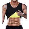 Мужская термоформирующая рубашка для похудения, спортивный жилет для сауны, майка для тренировок, компрессионные костюмы, тренажер для похудения, корректирующее белье