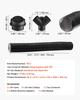 Diesel Heater Pipe Duct Vent Kit, 75mm Heater Pipe Warm Air Outlet Vent Set with Y-Shaped Connector & Air Duct Clamps, Parking Heaters Air Ducts Vent
