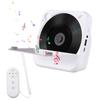 CD Player with Remote Control BT Portable Desktop CD Player for Home LED Screen Display Built-in