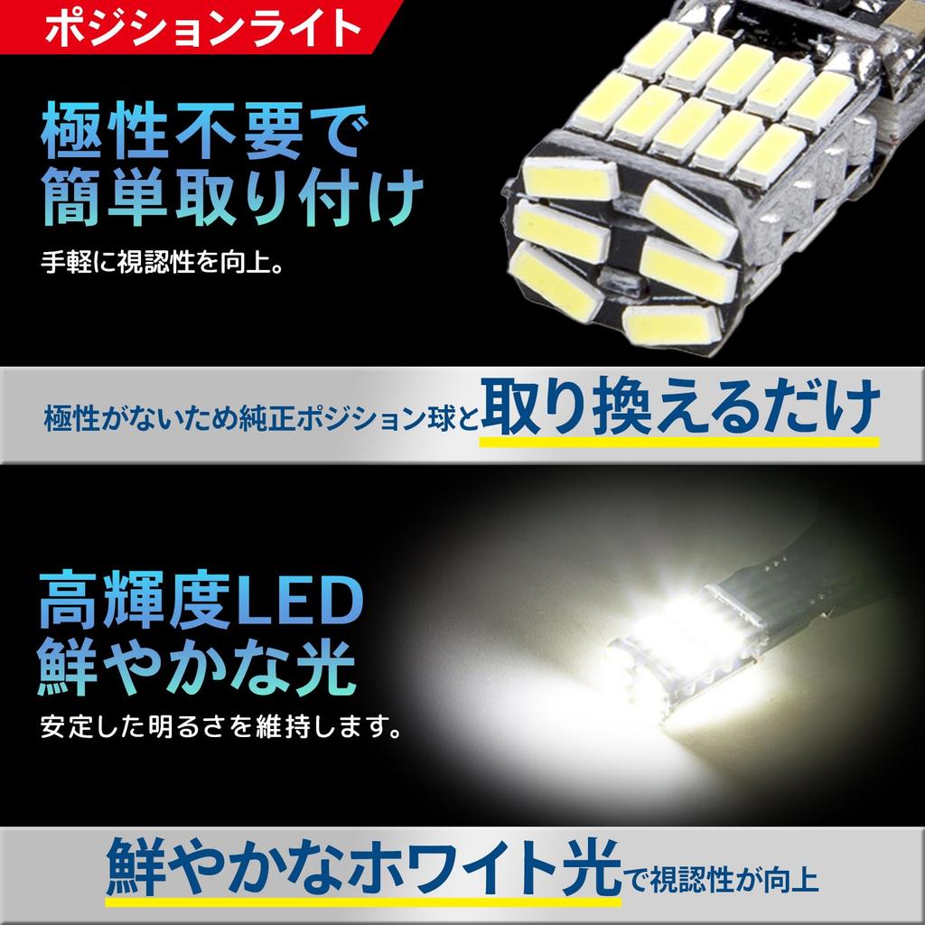 Лампа габаритного огня Meliore HS5 LED, Белая, PCX125, PCX150, JF28, KF12 и т.д., Комплект из 4 шт.