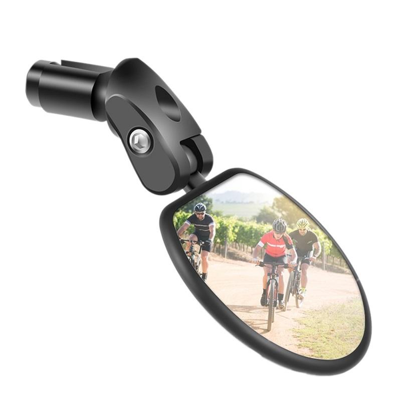 Bicycle Rearview Mirror Mountain Bike Road Car Folding Rearview Mirror Anti-collective Riding Equipment Square Rearview Mirror