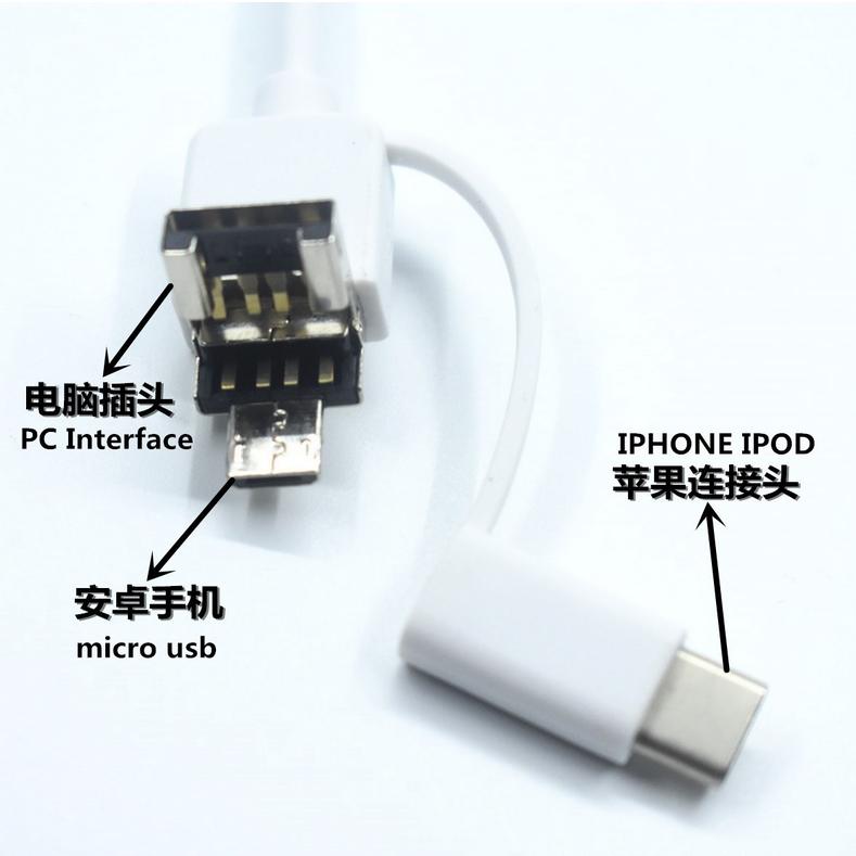 3 в 1 Очистка ушей USB Эндоскоп Визуальное удаление ушной серы Инструмент для чистки ушей