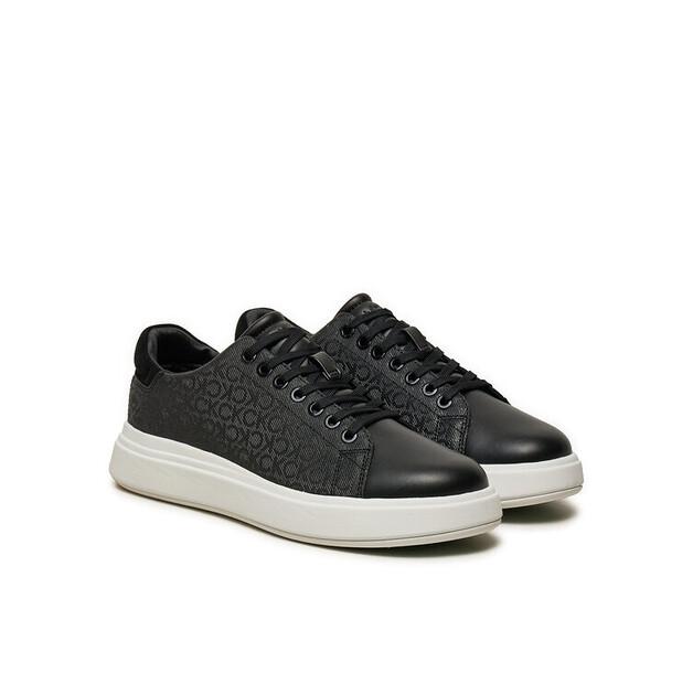 Calvin Klein Cupsole Lace Up Mono Sneakers HW0HW02445 Black