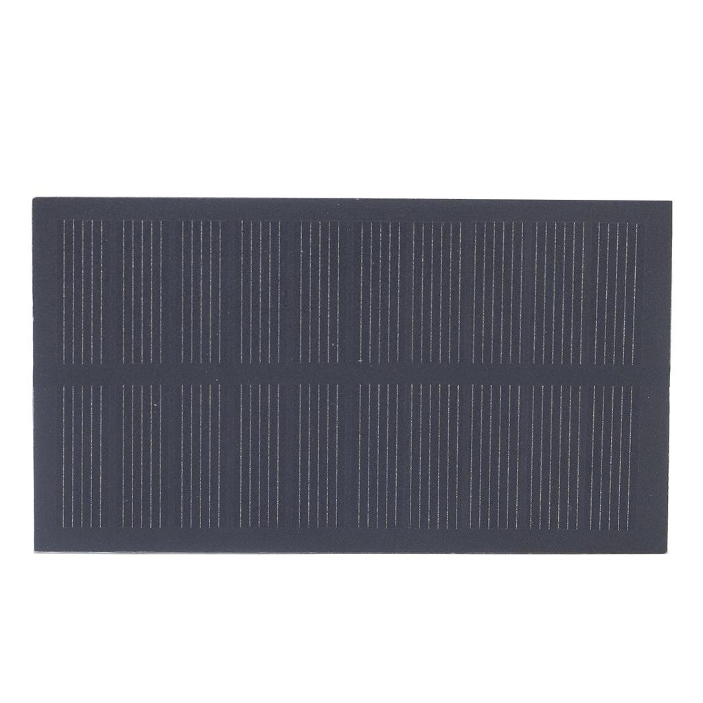 Small Solar Panel Monocrystalline Silicon Portable Solar Cell Module for 3.7V Batteries Charging 1W 5V