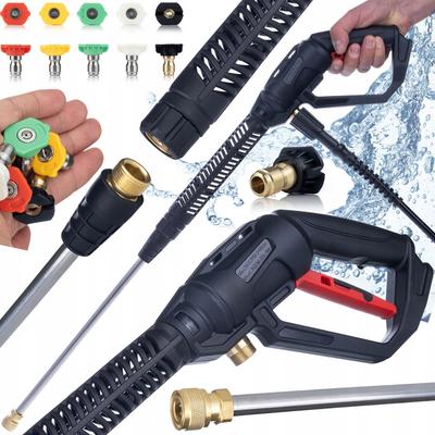 Набор для мойки высокого давления – Пистолет Pro Clean Gun PCG1 + Струйная трубка + 5 насадок | Давление до 4000 PSI | Совместимость с Kärcher, Bosch