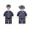 Городская полиция, солдаты спецназа, SWAT MOC SWAT, мини-фигурки, армейская полиция, детали, кирпичи, модель, строительные блоки, мини-игрушечный комплект