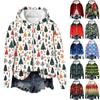 Куртки для женщин Пальто с длинным рукавом на молнии с принтом Верхняя одежда Повседневные куртки