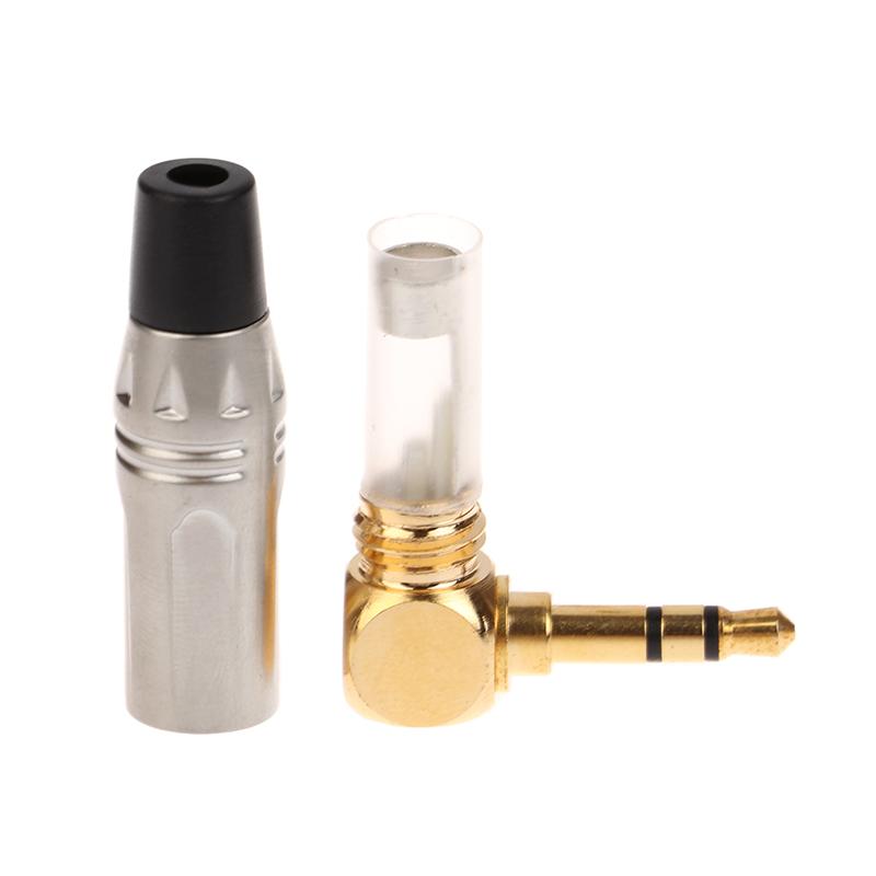 1 шт. прямоугольный мини-джек 3,5 мм стерео прямоугольный штекерный разъем для ремонта аудионаушников паяльный адаптер паяльный разъем