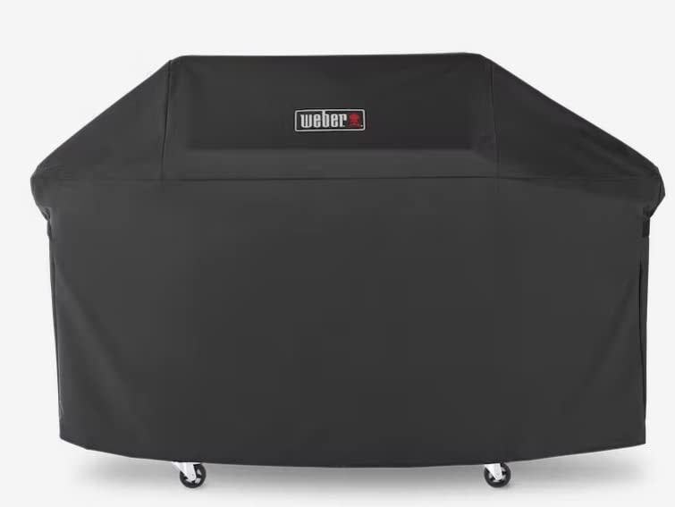 Большой газовый гриль Weber GENESIS Серии 400 с премиальным чехлом Японский (Подлинный продукт)