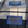 PENDLETON Рубашка с коротким рукавом на пуговицах в клетку S Темно-синий система Мужская Б/у