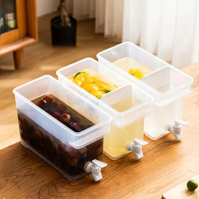 Бутылка для воды 3,5 л с краном, дозатор для напитков, холодный сок, лимонная вода, горшок для напитков, бутылка для воды для уличного холодильника