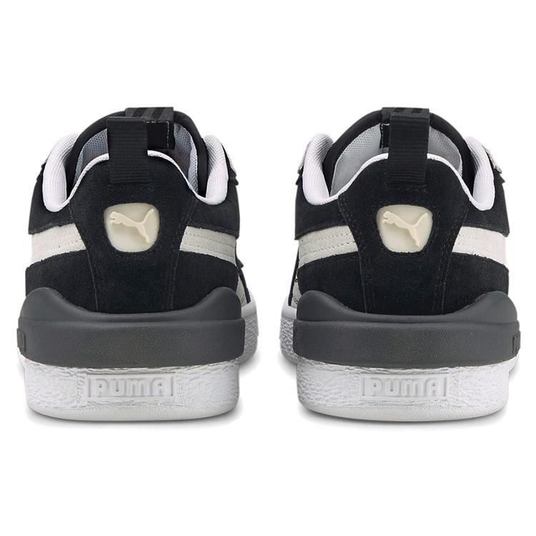 Puma Suede Bloc 'Black Ebony' (Unisex) Black / Ebony Skateboard Shoes 381183 02