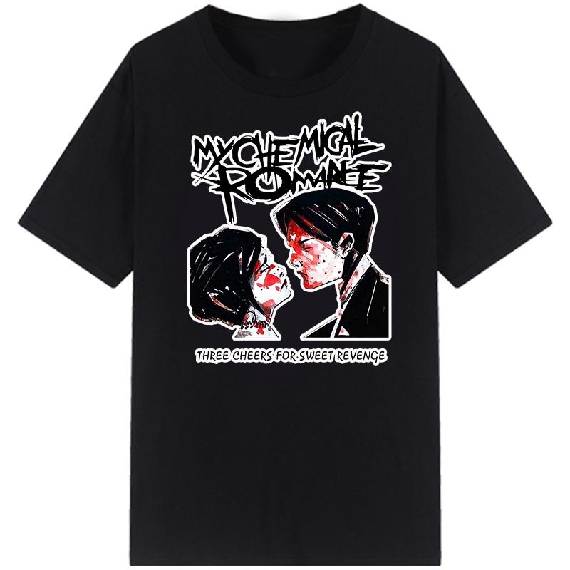 My Chemical Romance Three Cheers for Sweet Revenge Women Graphic TShirt Ladies Men Summer XS-4XL Tees Ropa Hombre Camisetas