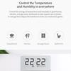 Xiaomi оригинальные BT4.0 Bluetooth беспроводные умные электрические цифровые часы Крытый и открытый гигрометр термометр ЖК-дисплей инструменты для измерения температуры