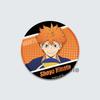 Булавки с героями мультфильмов Сёё Хината 32/44/58 мм в стиле аниме Haikyuu!! Значок Манга Q-версия Фигурки Значки Значок Украшение для рюкзака Брошь для сумки Аксессуары