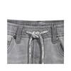 Short en jean - Kaporal - Krow - Bleu délavé - Taille élastiquée - Matière stretch