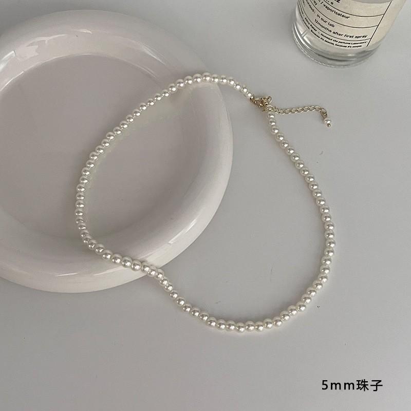 Жемчужное ожерелье женское нишевое легкое роскошное дизайнерское модное темпераментное цепочка на ключицу цепочка на шею цепочка на свитер цепочка из бисера