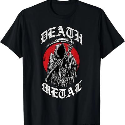 Футболка Death Metal Мрачный Жнец