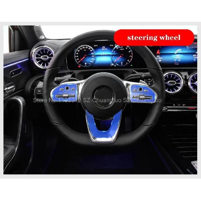 TPU Protective film For Mercedes Benz A-Class W177 A180 A200 A250 2019-2022 Car Interior Center console Anti-scratch film