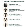2026 New 6-Heads Handhel Fascia Gun High Frequency Vibration Body Massage Gun Neck Shoulder Waist Back Handle Massager Fascia Masajeador