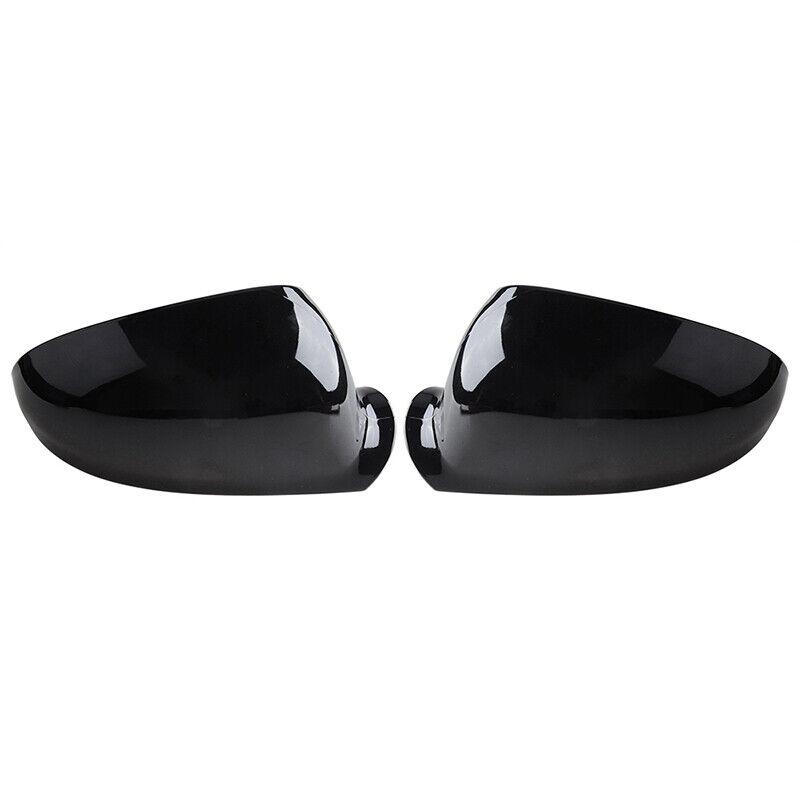 2 шт. карбоновый боковой чехол для зеркала заднего вида с отделкой в ​​виде ракушки для Volkswagen VW Golf Rabbit Jetta MK5 2006 2007 2008