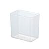 Lightweight Wall-mounted Storage Box Transparent PP Transparent Box  Bathroom Storage