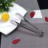 Utensils Barbecue Salad Serving Anti-heat Food Clip Buffet Clamp Stainless Steel BBQ Tongs