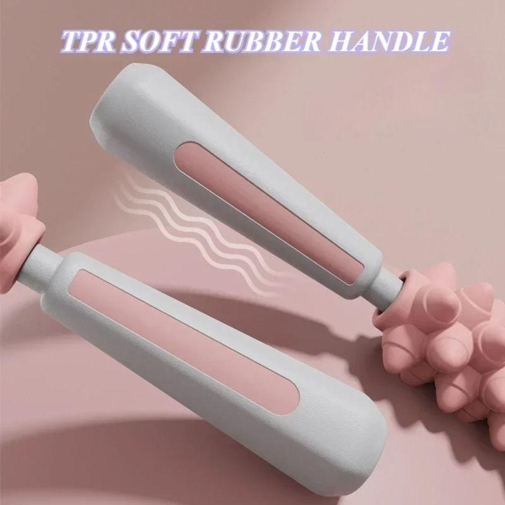 Многофункциональная палка для йоги и массажа в форме волчьих зубов, ролик для мышц, ролик для фасций, йога, фитнес