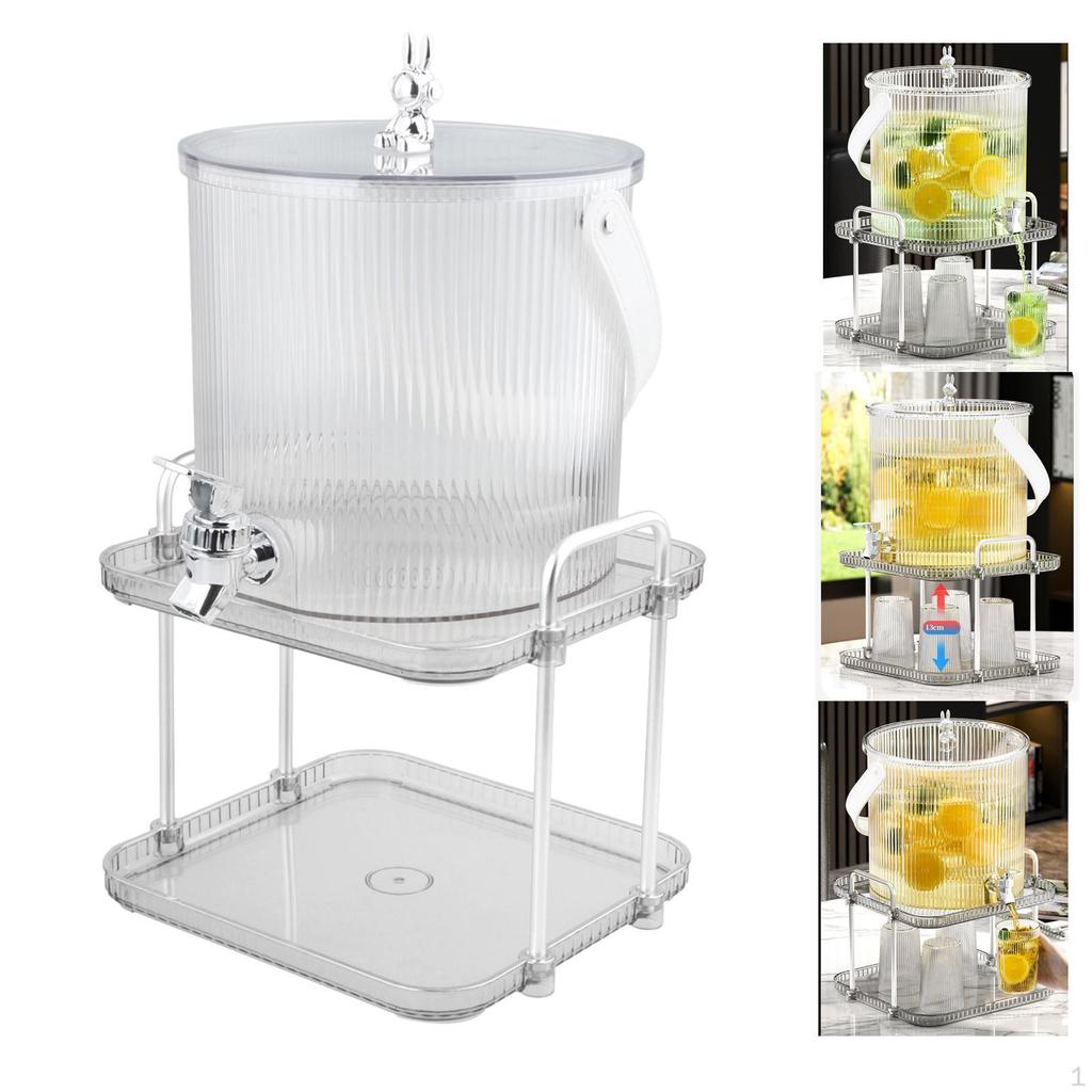 Beverage Dispenser Barrel Bucket Large Capacity Kettle Cold Brew Pot Water Bottle for Lemonade Fruit